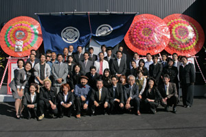 市長秘書さんに撮っていただきました!